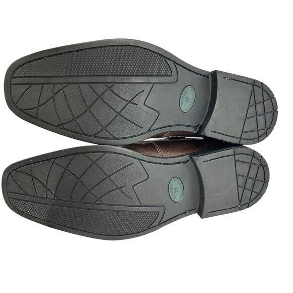 Sandro Moscoloni Comfort Soft Gel Brown Leather Split Toe Oxfords Mens Size 11.5 - Picture 8 of 9